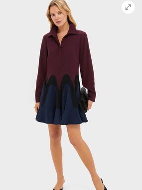 Tuckernuck Winetasting Flounce Nadia Dress XXL